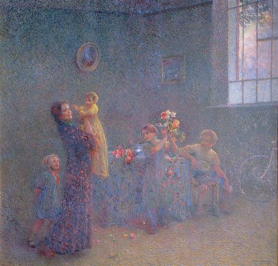 The Firstborn, 1914 by Plinio Nomellini